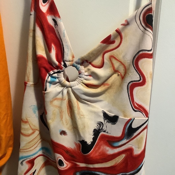 Multi colour Polaris halter top. - Picture 1 of 1